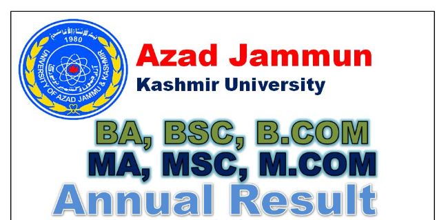 AJK University Result 2022: Check Your MA/MSc Part-I & II Result